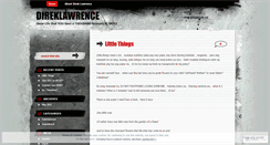 Desktop Screenshot of direklawrence.wordpress.com