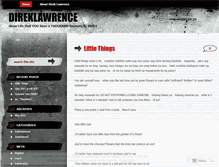 Tablet Screenshot of direklawrence.wordpress.com