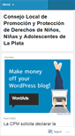 Mobile Screenshot of consejolocal.wordpress.com