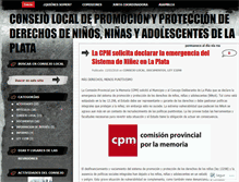 Tablet Screenshot of consejolocal.wordpress.com