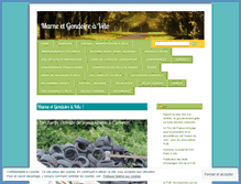 Tablet Screenshot of marneetgondoireavelo.wordpress.com