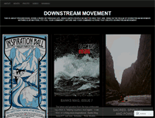 Tablet Screenshot of downstreammovement.wordpress.com