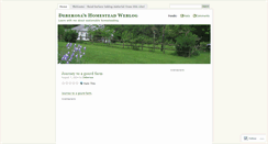 Desktop Screenshot of deberosahomestead.wordpress.com