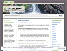Tablet Screenshot of latroncal.wordpress.com