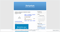 Desktop Screenshot of dortyolum.wordpress.com