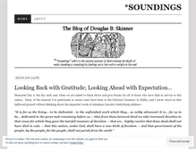 Tablet Screenshot of dougskinner.wordpress.com