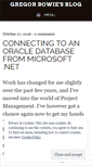 Mobile Screenshot of gregorbowie.wordpress.com