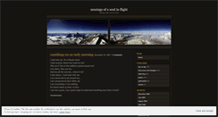 Desktop Screenshot of flyingsoul.wordpress.com