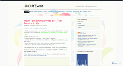 Desktop Screenshot of cultevent.wordpress.com