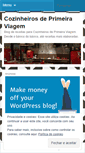Mobile Screenshot of cozinheirosdeprimeiraviagem.wordpress.com
