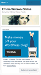 Mobile Screenshot of emmawatsononline.wordpress.com