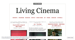 Desktop Screenshot of livingcinema.wordpress.com