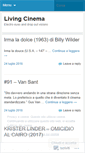 Mobile Screenshot of livingcinema.wordpress.com