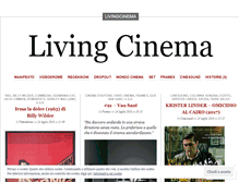 Tablet Screenshot of livingcinema.wordpress.com