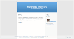 Desktop Screenshot of northsidewarriors.wordpress.com