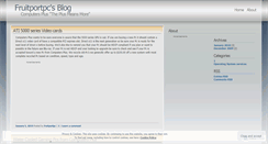 Desktop Screenshot of fruitportpc.wordpress.com