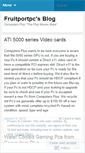 Mobile Screenshot of fruitportpc.wordpress.com