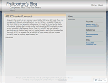 Tablet Screenshot of fruitportpc.wordpress.com