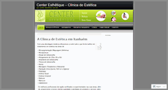 Desktop Screenshot of centeresthetique.wordpress.com