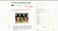 Desktop Screenshot of chayvonsbands.wordpress.com