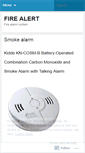 Mobile Screenshot of firealert.wordpress.com