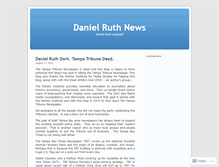 Tablet Screenshot of danielruthnews.wordpress.com