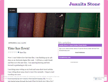 Tablet Screenshot of juanitastone.wordpress.com