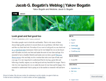 Tablet Screenshot of jacobbogatin.wordpress.com