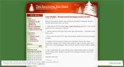 Desktop Screenshot of bnetsolutions.wordpress.com