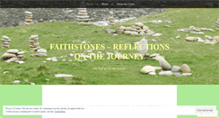 Desktop Screenshot of faithstones.wordpress.com