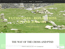 Tablet Screenshot of faithstones.wordpress.com