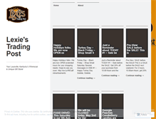 Tablet Screenshot of lexiestradingpost.wordpress.com