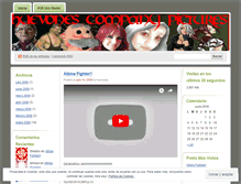 Tablet Screenshot of huevones.wordpress.com