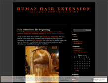 Tablet Screenshot of humanhair1.wordpress.com