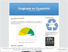 Tablet Screenshot of guadaoxigenate.wordpress.com