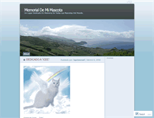 Tablet Screenshot of cielodemascotas.wordpress.com