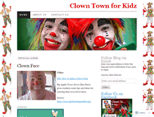 Tablet Screenshot of clowntownforkidz.wordpress.com