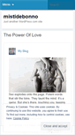 Mobile Screenshot of mistidebonno.wordpress.com