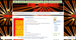 Desktop Screenshot of firebandannasofcp.wordpress.com