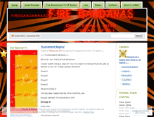Tablet Screenshot of firebandannasofcp.wordpress.com