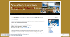 Desktop Screenshot of plannersnetworkcornell.wordpress.com