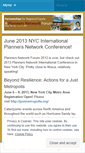 Mobile Screenshot of plannersnetworkcornell.wordpress.com