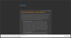 Desktop Screenshot of otapress.wordpress.com