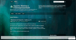 Desktop Screenshot of historiadoesporte2011.wordpress.com