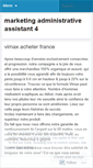 Mobile Screenshot of marketingadministrativeassistant4.wordpress.com