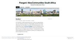 Desktop Screenshot of pangani.wordpress.com