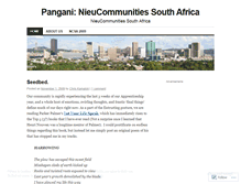 Tablet Screenshot of pangani.wordpress.com