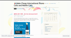 Desktop Screenshot of etifone.wordpress.com