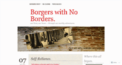 Desktop Screenshot of cyborgers.wordpress.com