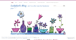 Desktop Screenshot of ladybjrd.wordpress.com